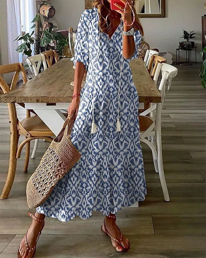 Camille™ | Boho Tummy Coverage Dress
