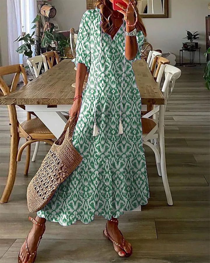 Camille™ | Boho Tummy Coverage Dress