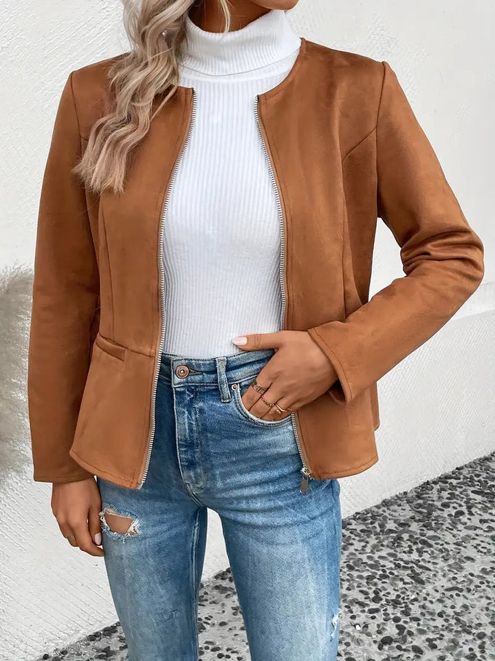 Roksana™ | Jacket With Zipper