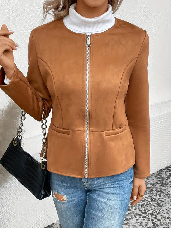 Roksana™ | Jacket With Zipper