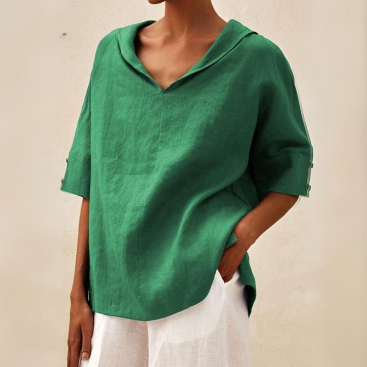 Zoe - Casual Loose-Fit Blouse