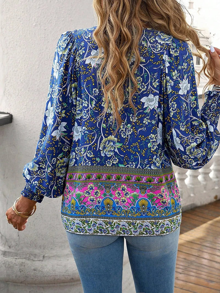 Arya™ | Elegant Floral Blouse