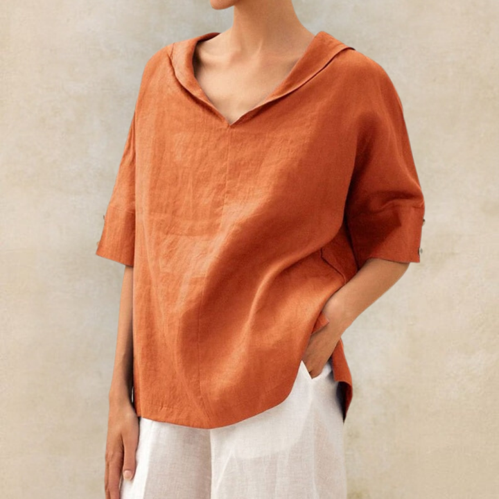 Zoe - Casual Loose-Fit Blouse
