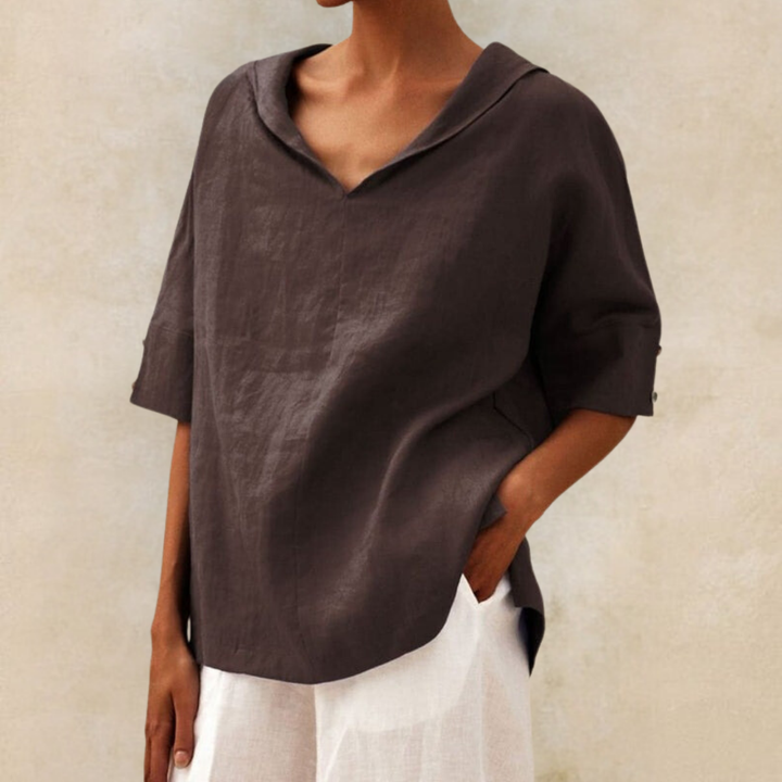 Zoe - Casual Loose-Fit Blouse