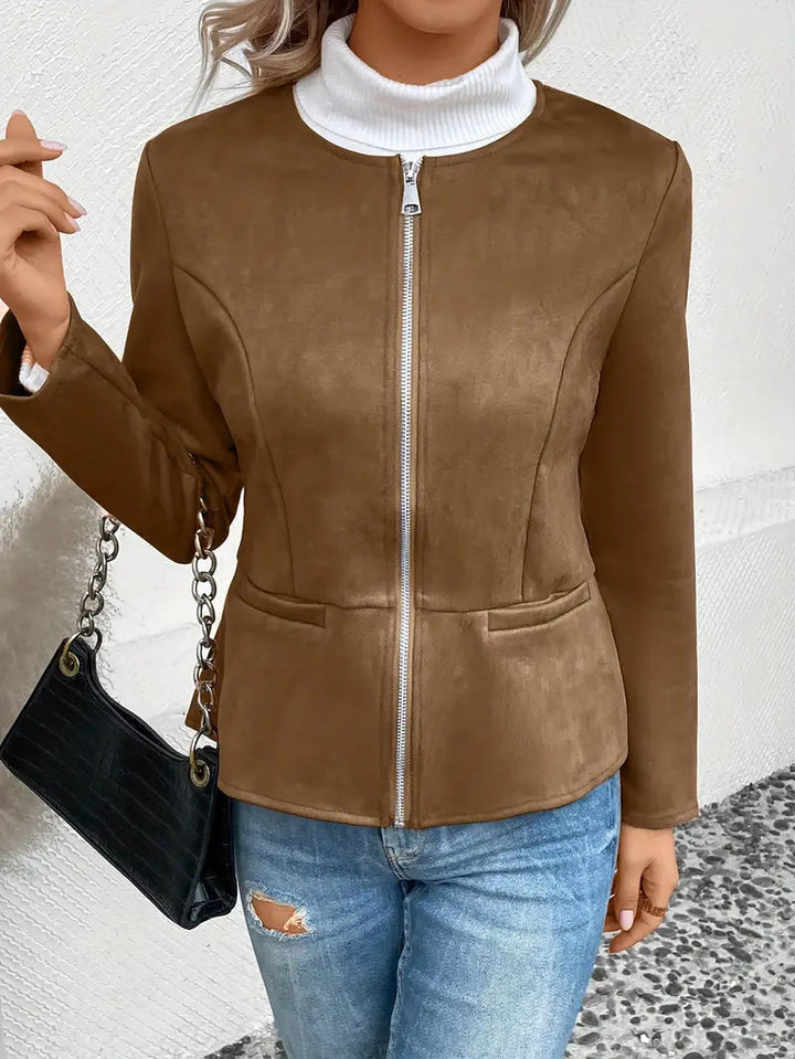 Roksana™ | Jacket With Zipper