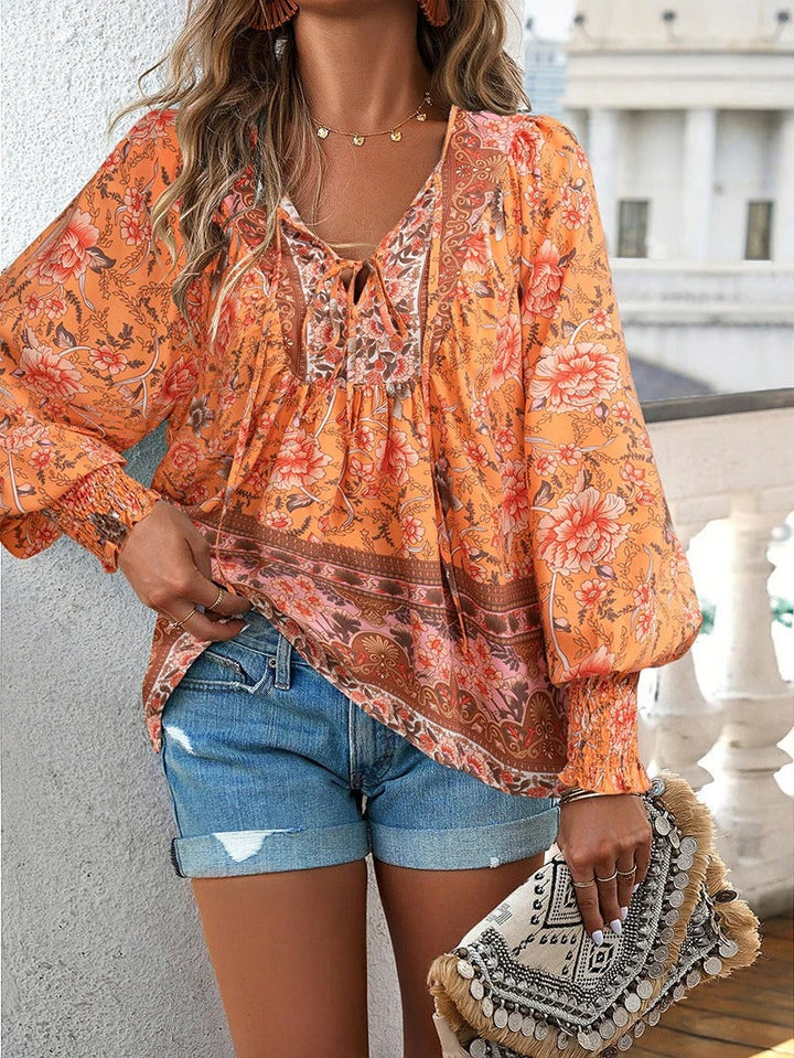 Arya™ | Elegant Floral Blouse