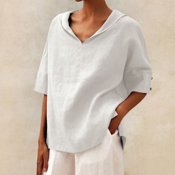Zoe - Casual Loose-Fit Blouse
