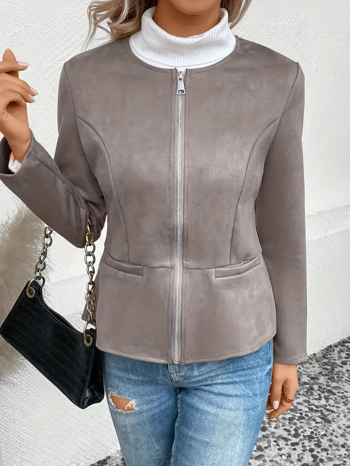 Roksana™ | Jacket With Zipper