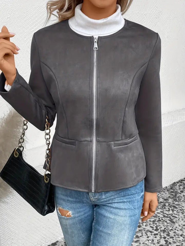 Roksana™ | Jacket With Zipper