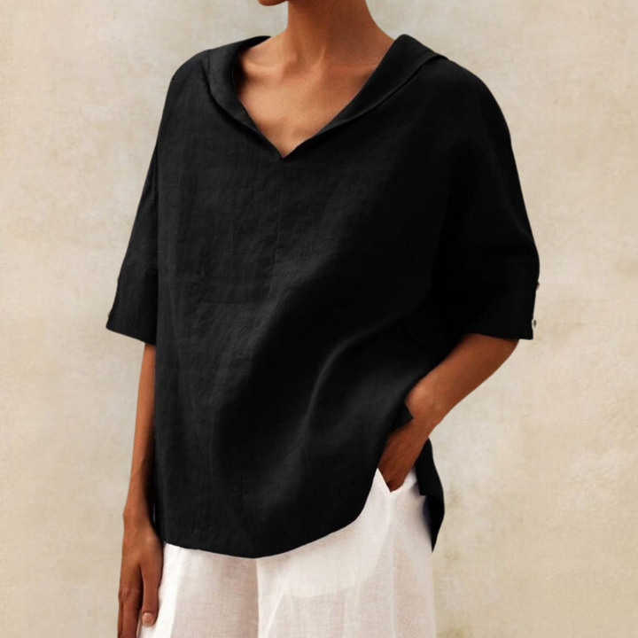 Zoe - Casual Loose-Fit Blouse