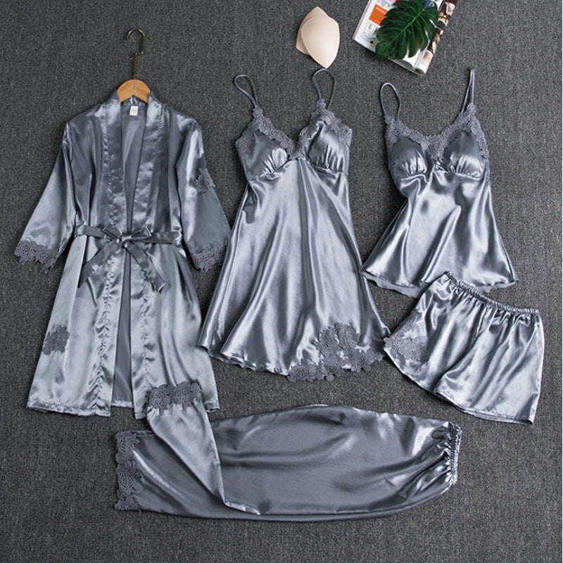 Kiera™ | Luxurious Silk Pajama Set