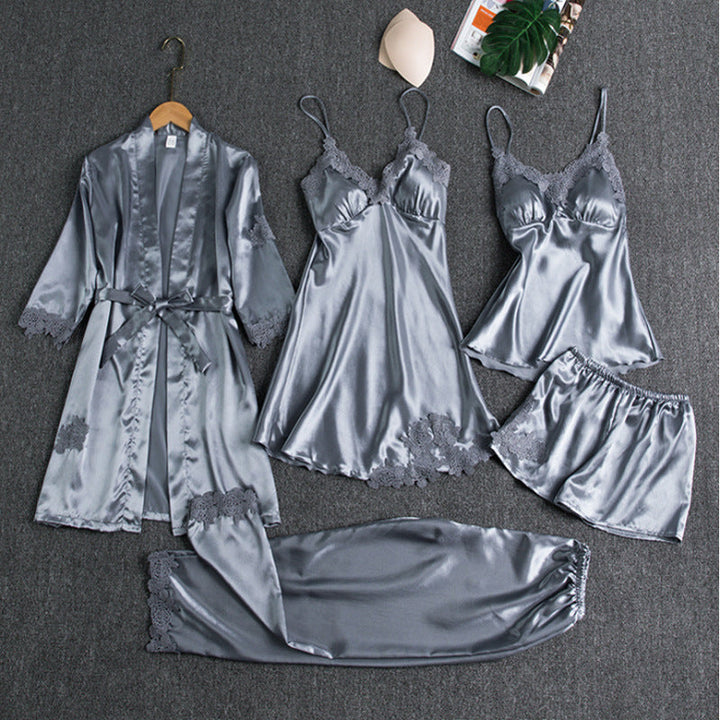 Kiera™ | Luxurious Silk Pajama Set