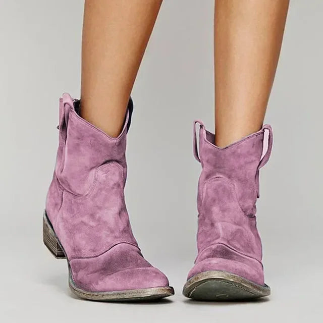 Harley™ Vintage Cowboy Ankle Boots