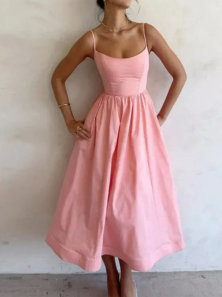 Delaney - Flattering Waist-Fitted Flare Dress