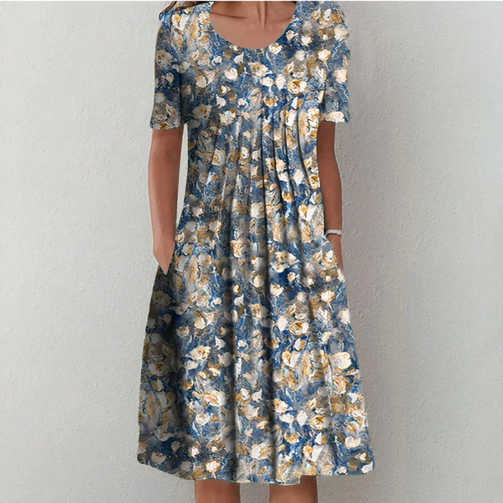 Leilani - Summer Bloom Ruffle Party Dress
