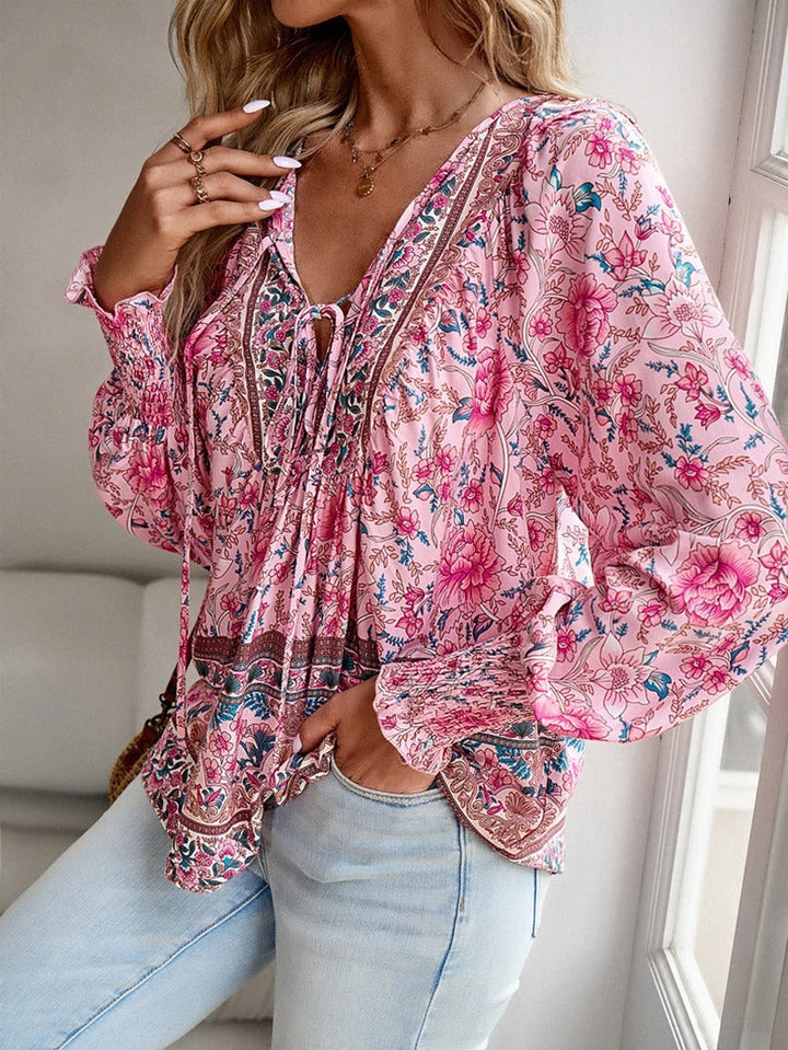 Arya™ | Elegant Floral Blouse