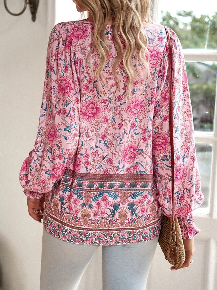 Arya™ | Elegant Floral Blouse