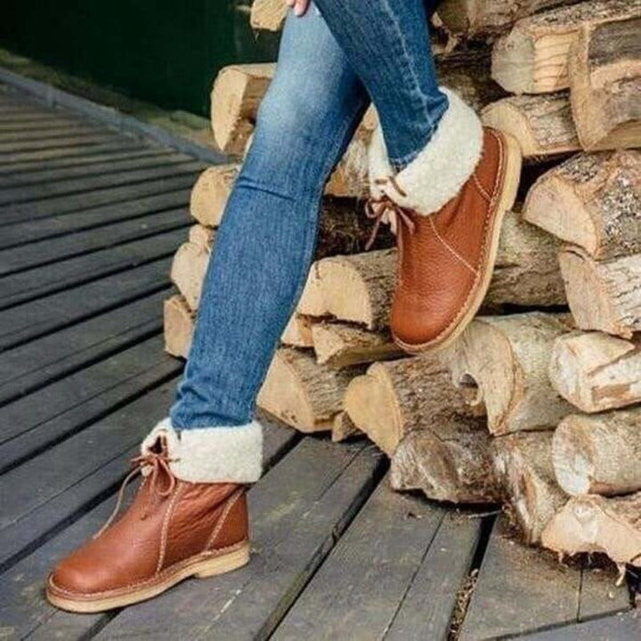 Leni™ | Step Inn Boots with Fleece Lining
