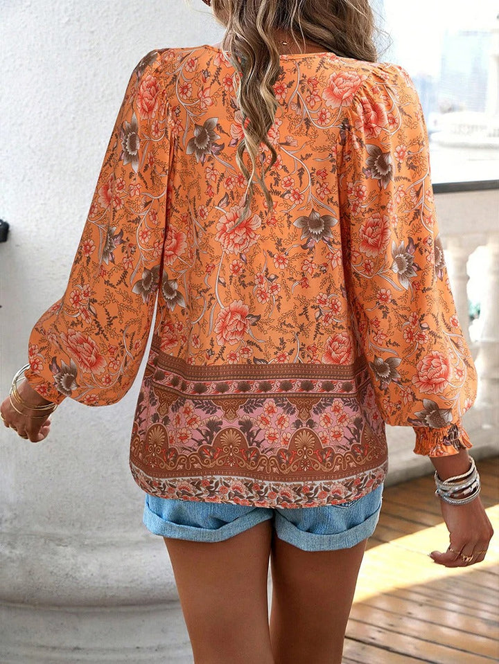 Arya™ | Elegant Floral Blouse