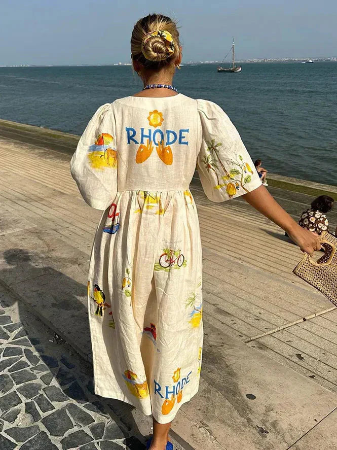 Xara - Stylish Midi Dress