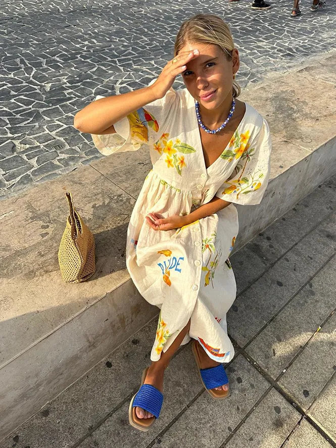 Xara - Stylish Midi Dress