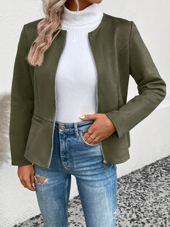 Roksana™ | Jacket With Zipper