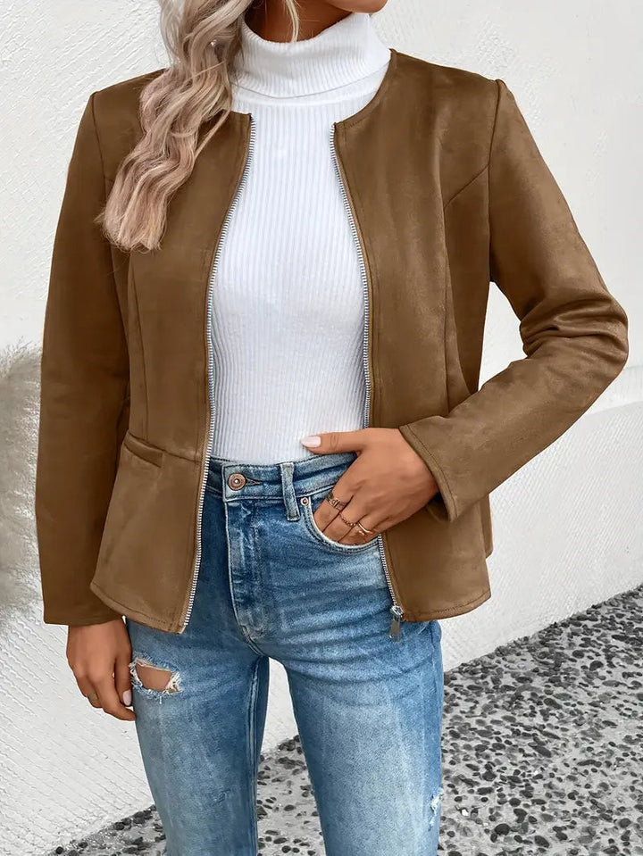 Roksana™ | Jacket With Zipper