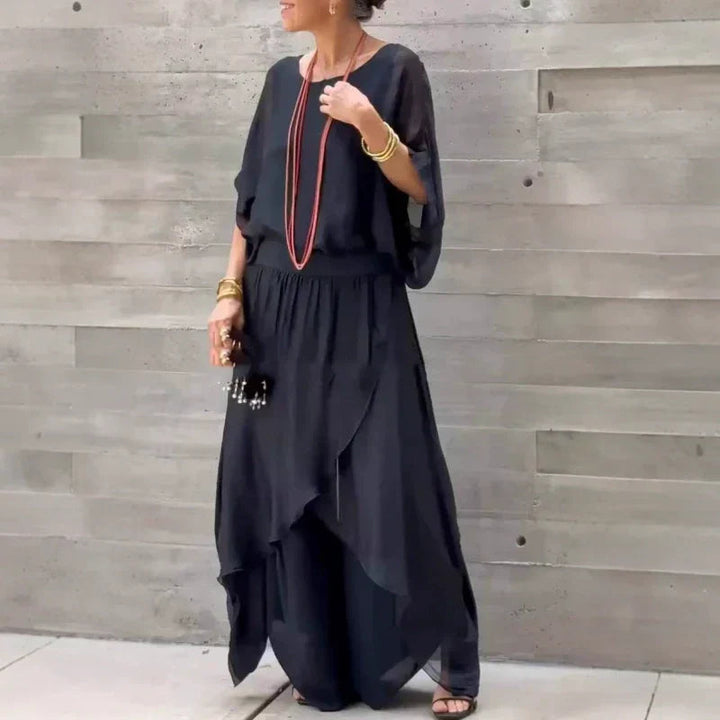 Alyson™ | Chiffon Two-Piece Set