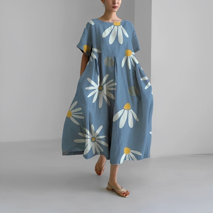 Daisy - Retro Big Swing Loose Maxi Dress
